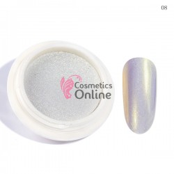 Decor pentru unghii NADP018HH cu pigment sweet Candy Amelie Silver Gold